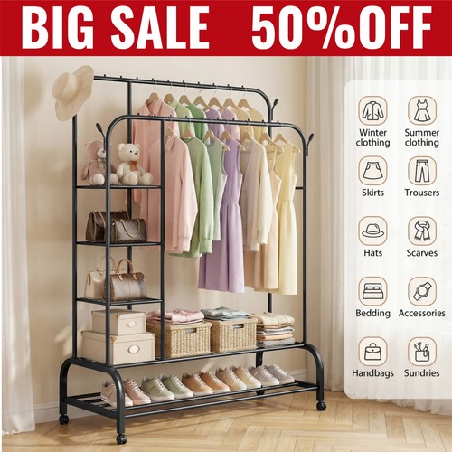 Clothes rail rack garment - rack,