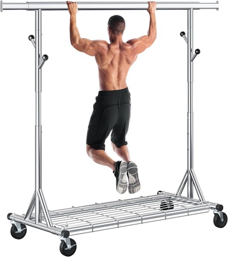 Clothes rail heavy duty - heavy,