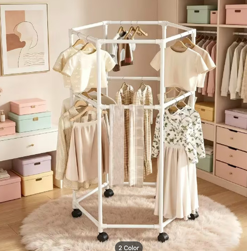 360 rotating clothes rail - 360°,