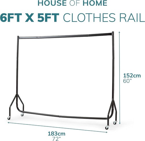 Clothes rail superior - clothes, heavy