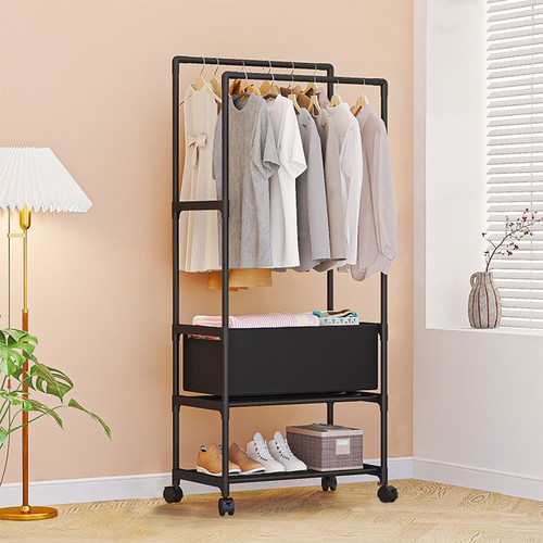 Heavy duty double clothes rail - double,