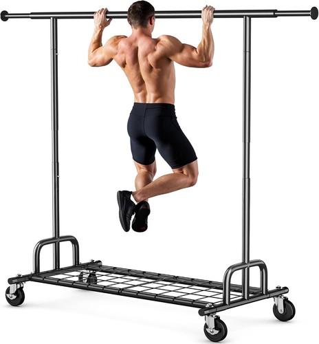 Heavy duty clothes rail 238kg - clothes,
