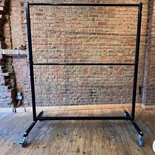 Steely clothing rail strong - steely,