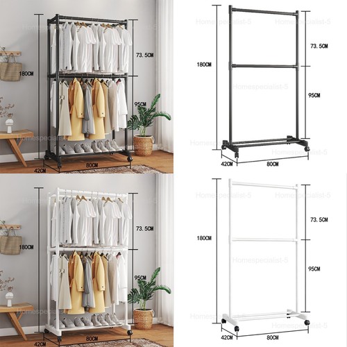 Tiers clothes rail rack - 2,
