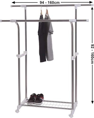 Clothes rail heavy duty - clothes,