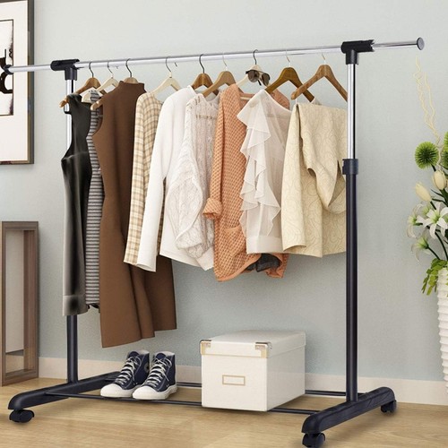 Metal clothes rail - metal,