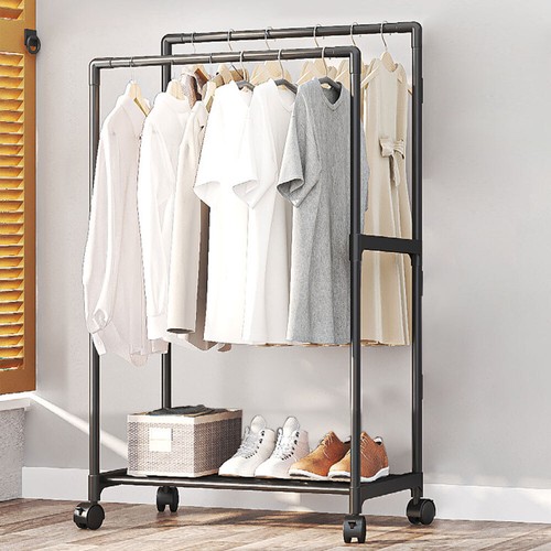 Metal clothes rail hanging - clothes,