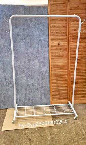White metal freestanding - white,