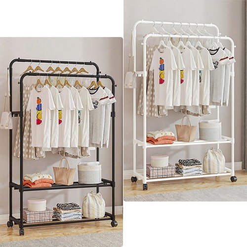 Heavy duty double clothes rail - duty,