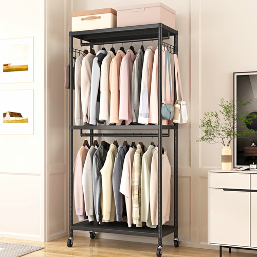 Metal freestanding clothes - metal,