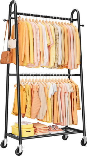 Heavy duty clothes rail tier - duty,