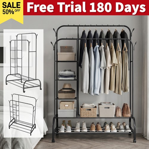 Heavy duty clothes rail - clothes,