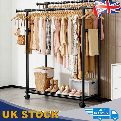 Heavy duty metal clothes rail - duty,