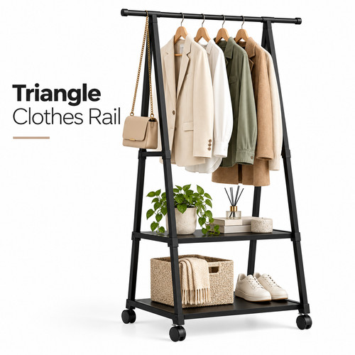 Triangle mobile clothes coat - triangle,